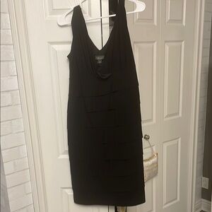 Elegant Black Sleeveless Dress